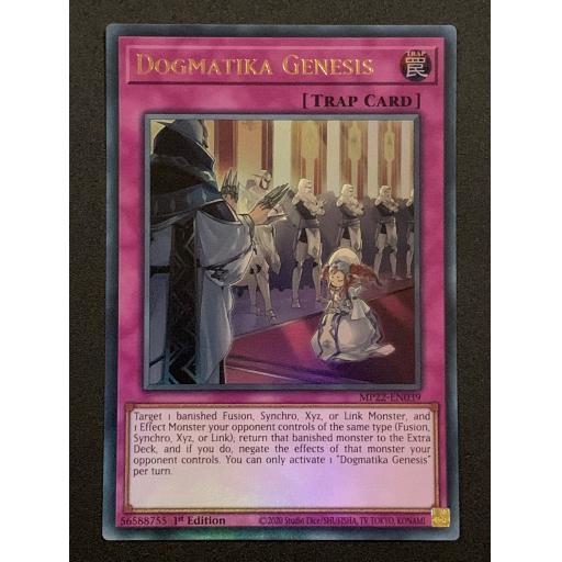 Dogmatika Genesis | MP22-EN039 | Ultra Rare | 1st Edition