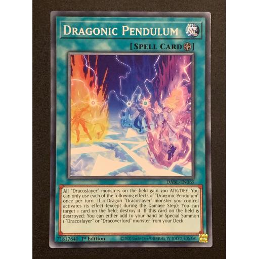 Dragonic Pendulum | DABL-EN065 | Common | 1st Edition