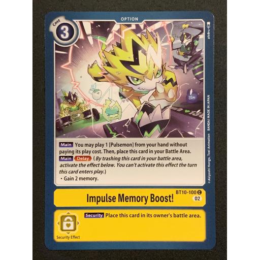 Impulse Memory Boost! | BT10-100 C