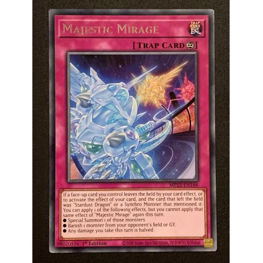 Majestic Mirage | MP22-EN166 | Rare | 1st Edition