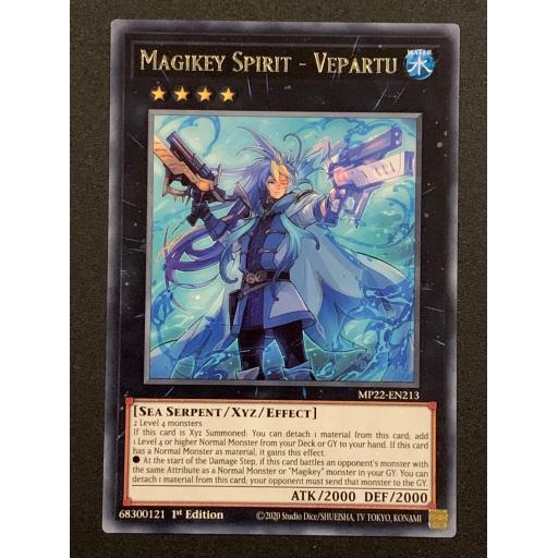 Magikey Spirit - Vepartu | MP22-EN213 | Rare | 1st Edition