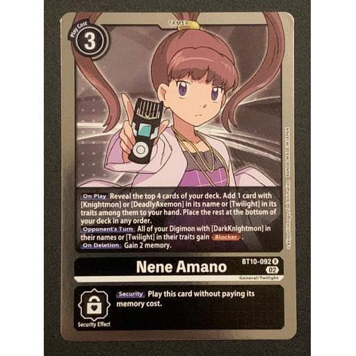 Nene Amano | BT10-092 R