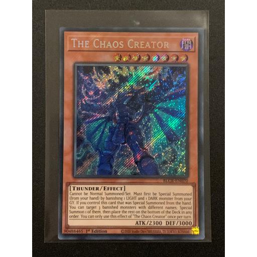 The Chaos Creator | BLCR-EN070 | Secret Rare | 1st Edition