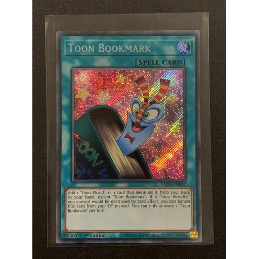 Toon Bookmark | BLCR-EN067 | Secret Rare | 1st Edition