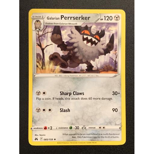 Galarian Perrserker | 085/159 | Rare