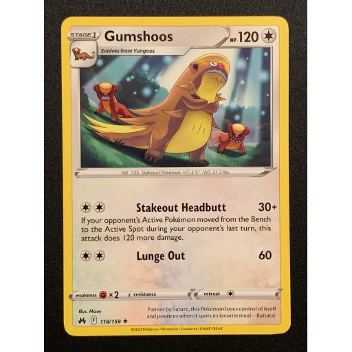 Gumshoos | 118/159 | Rare