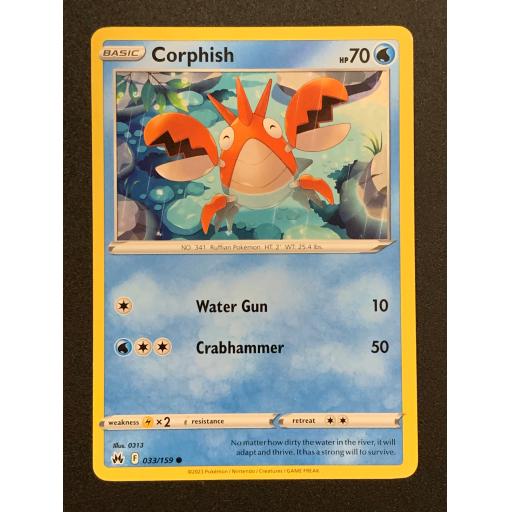 Corphish | 033/159 | Common