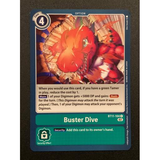 Buster Dive | BT11-104 C