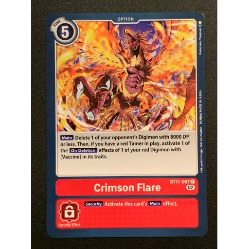 Crimson Flare | BT11-097 C