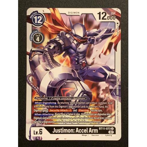 Justimon: Accel Arm | BT11-073 U