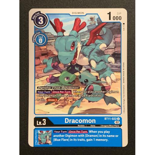 Dracomon | BT11-022 U