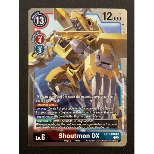 Shoutmon DX | BT11-018 R
