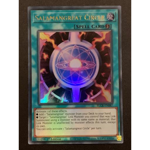 Salamangreat Circle | BLCR-EN087 | Ultra Rare | 1st Edition