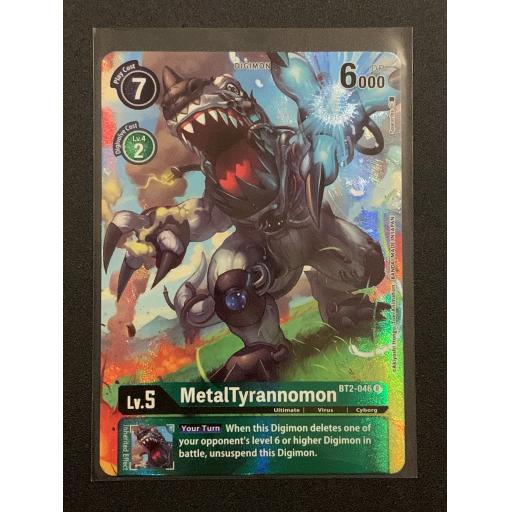 MetalTyrannomon | BT2-046 R (Alt Art)