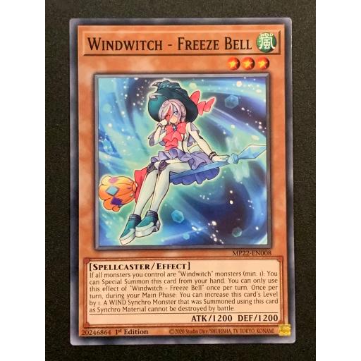 Windwitch - Freeze Bell | MP22-EN008 | Common | 1st Edition