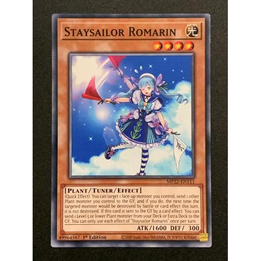 Staysailor Romarin | MP22-EN111 | Common | 1st Edition