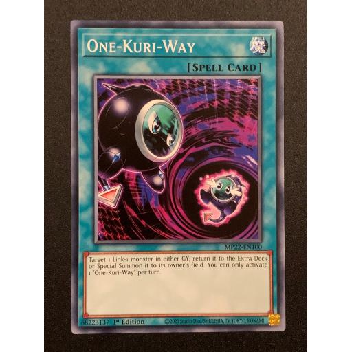 One-Kuri-Way | MP22-EN100 | Common | 1st Edition