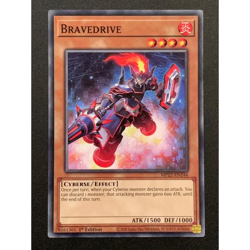 Bravedrive | MP22-EN244 | Common | 1st Edition