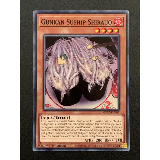 Gunkan Suship Shirauo | MP22-EN202 | Common | 1st Edition