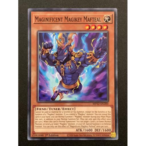 Maginificent Magikey Mafteal | MP22-EN200 | Common | 1st Edition