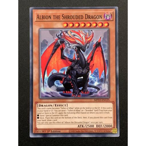 Albion the Shrouded Dragon | MP22-EN125 | Common | 1st Edition