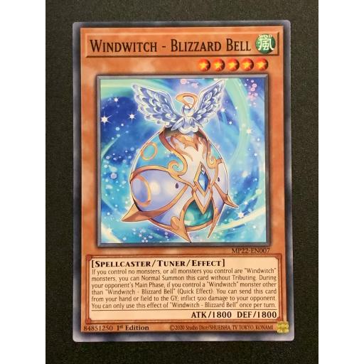 Windwitch - Blizzard Bell | MP22-EN007 | Common | 1st Edition
