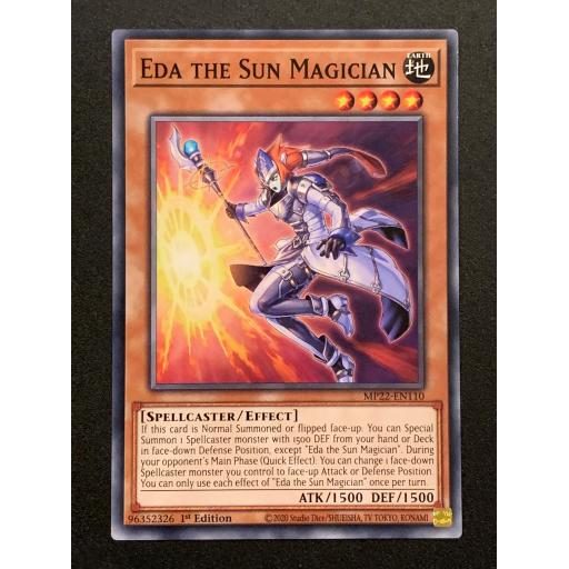 Eda the Sun Magician | MP22-EN110 | Common | 1st Edition