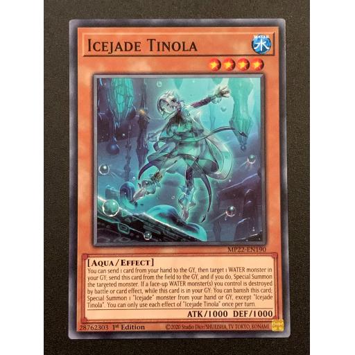 Icejade Tinola | MP22-EN190 | Common | 1st Edition