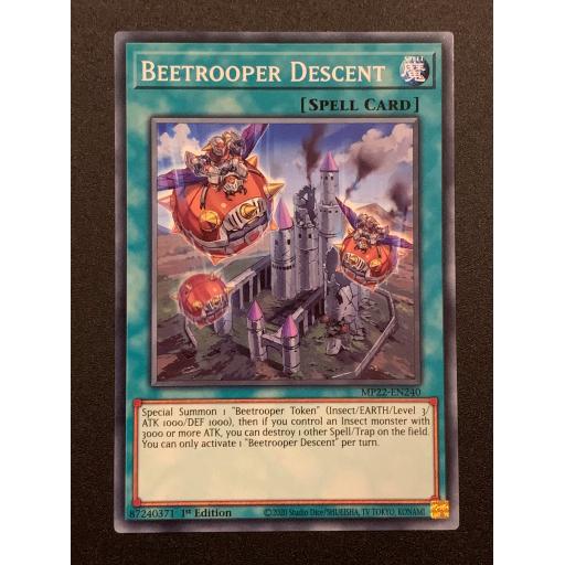 Beetrooper Descent | MP22-EN240 | Common | 1st Edition