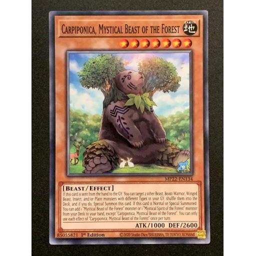 Carpiponica, Mystical Beast of the Forest | MP22-EN134 | Common | 1st Edition