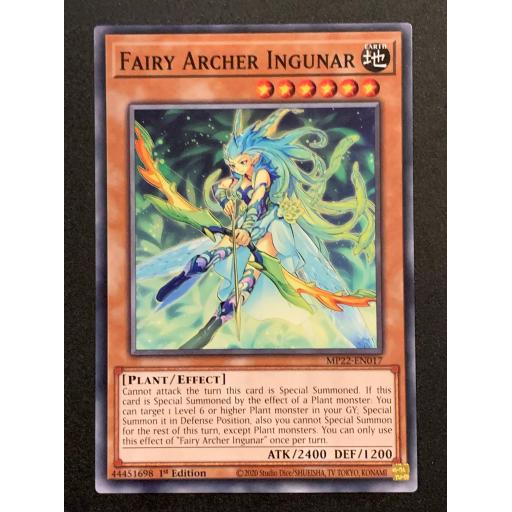 Fairy Archer Ingunar | MP22-EN017 | Common | 1st Edition