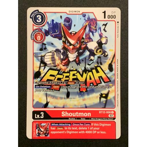 Shoutmon | BT12-008 C