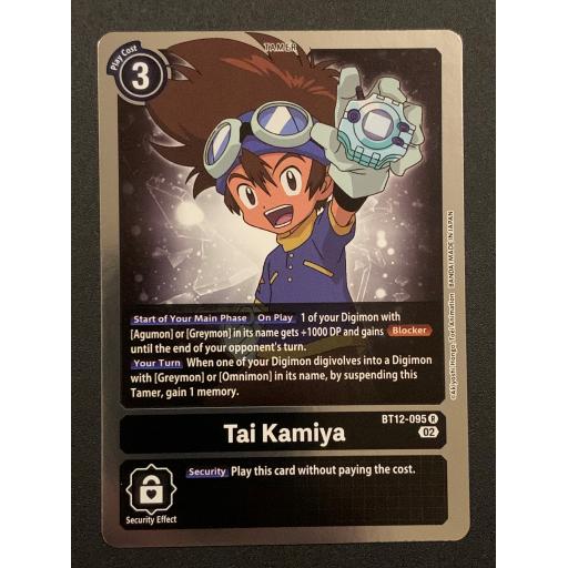 Tai Kamiya | BT12-095 | Rare