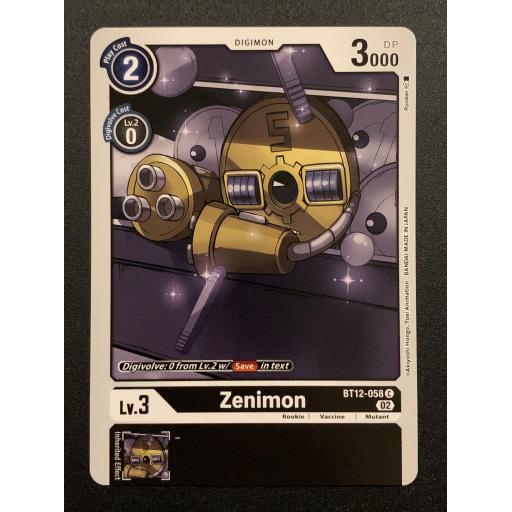 Zenimon | BT12-058 C