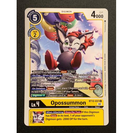 Opossummon | BT12-037 U