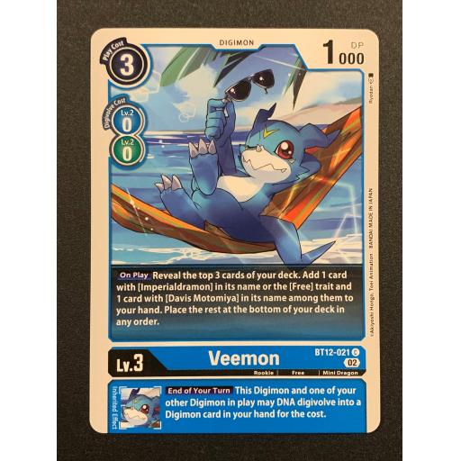 Veemon | BT12-021 C