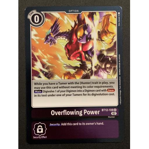 Overflowing Power | BT12-109 R