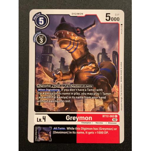 Greymon | BT12-062 C