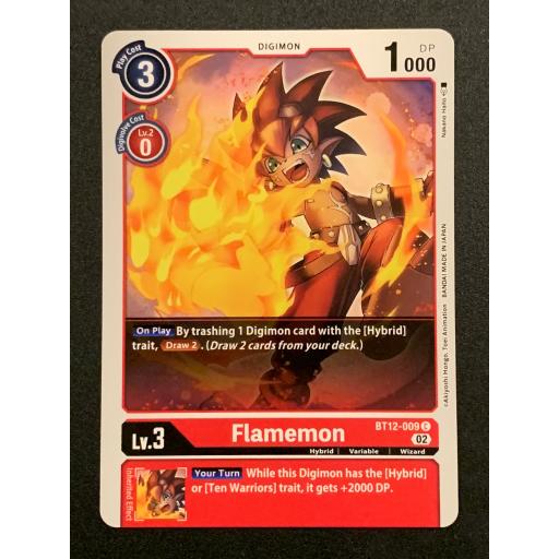 Flamemon | BT12-009 C