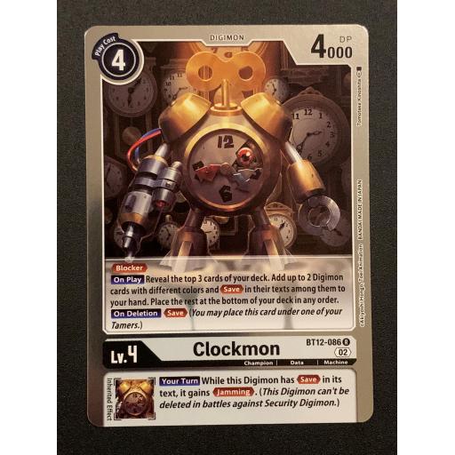 Clockmon | BT12-086 R