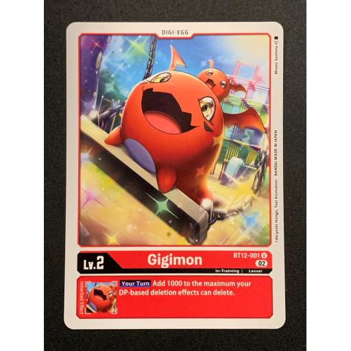 Gigimon | BT12-001 U