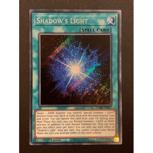 Shadow's Light | BLMR-EN037 | 1st Edition | Secret Rare