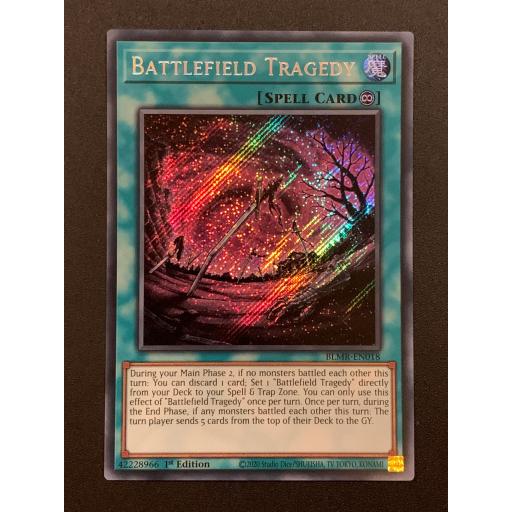 Battlefirld Tragedy | BLMR-EN018 | 1st Edition | Secret Rare