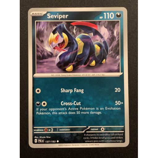 Seviper | 137/193 | Uncommon