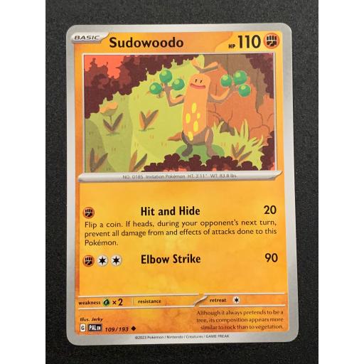 Sudowoodo | 109/193 | Uncommon