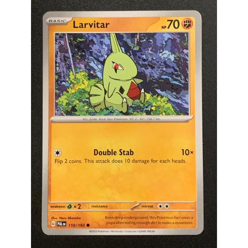 Larvitar | 110/193 | Common