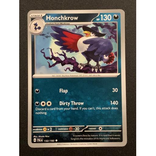 Honchkrow | 132/193 | Uncommon