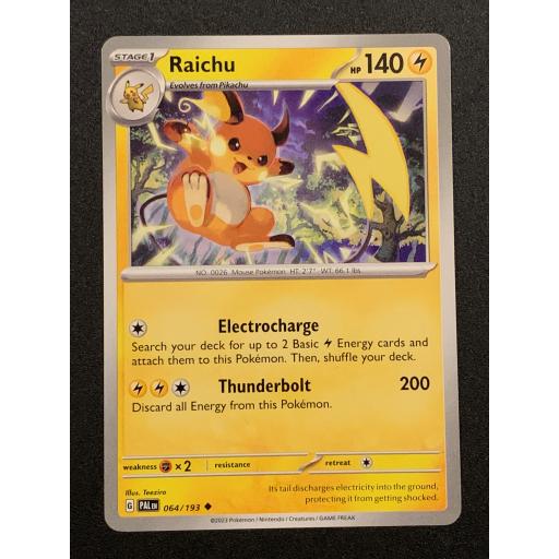 Raichu | 064/193 | Uncommon