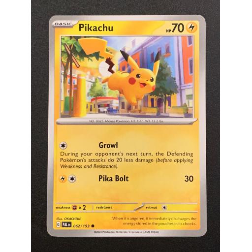Pikachu | 062/193 | Common