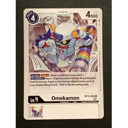 Omekamon | BT13-093 U